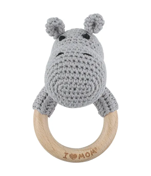 Handwoven Baby Rattle Bracelet
