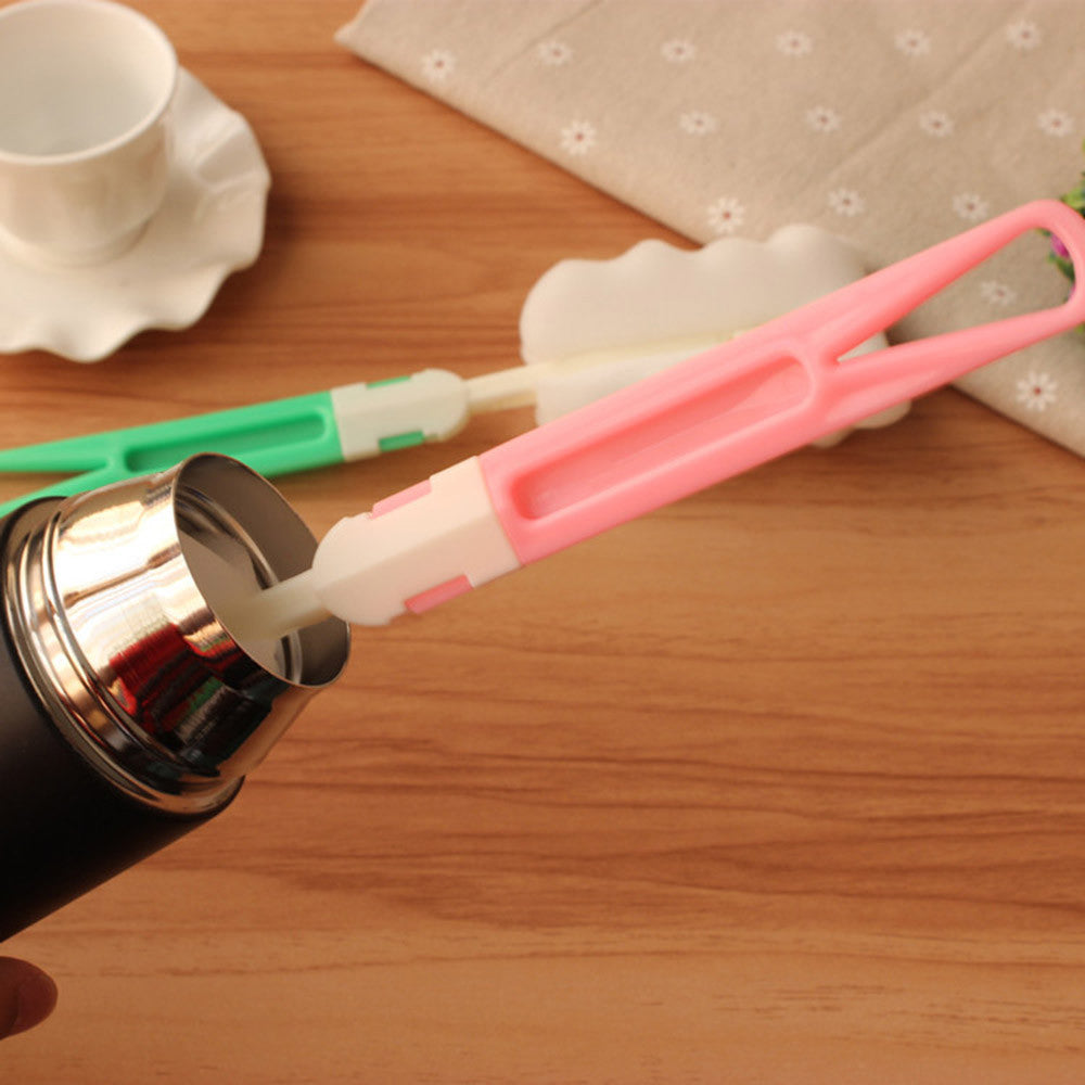 Baby High Grade Clean Sponge Child Special Bottle Brush With Handle Cleaning Utensils Brush Glass Special Brushes