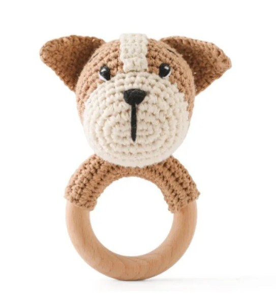 Handwoven Baby Rattle Bracelet
