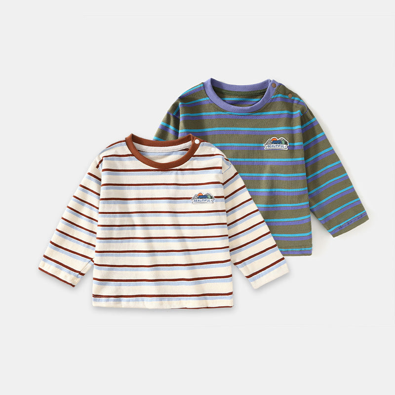Baby baby new long sleeved T-shirt
