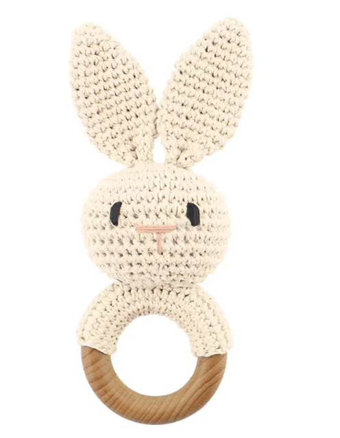 Handwoven Baby Rattle Bracelet
