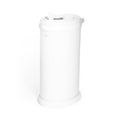 Ubbi Stainless Steel Diaper Pail, No Special Bags, Odor-Locking, White