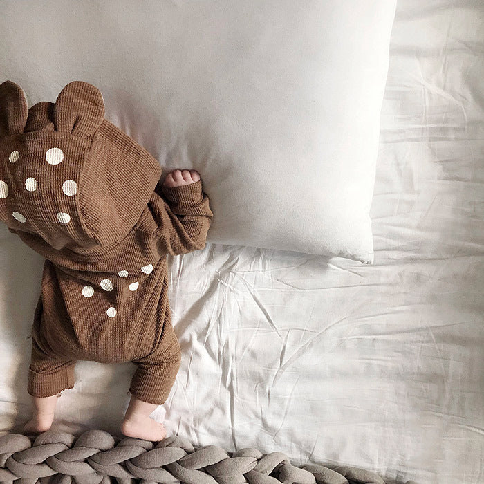Korean Baby Clothes Cartoon Bodysuit for Spring/Fall