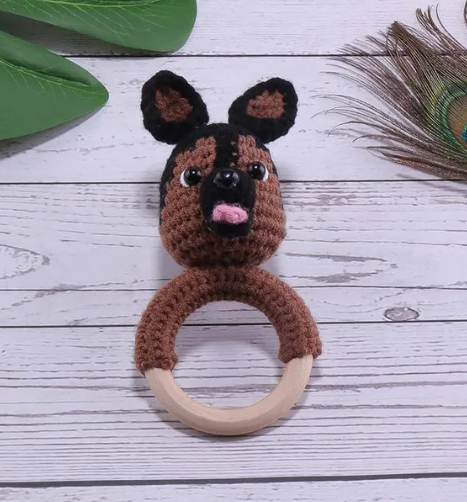 Handwoven Baby Rattle Bracelet