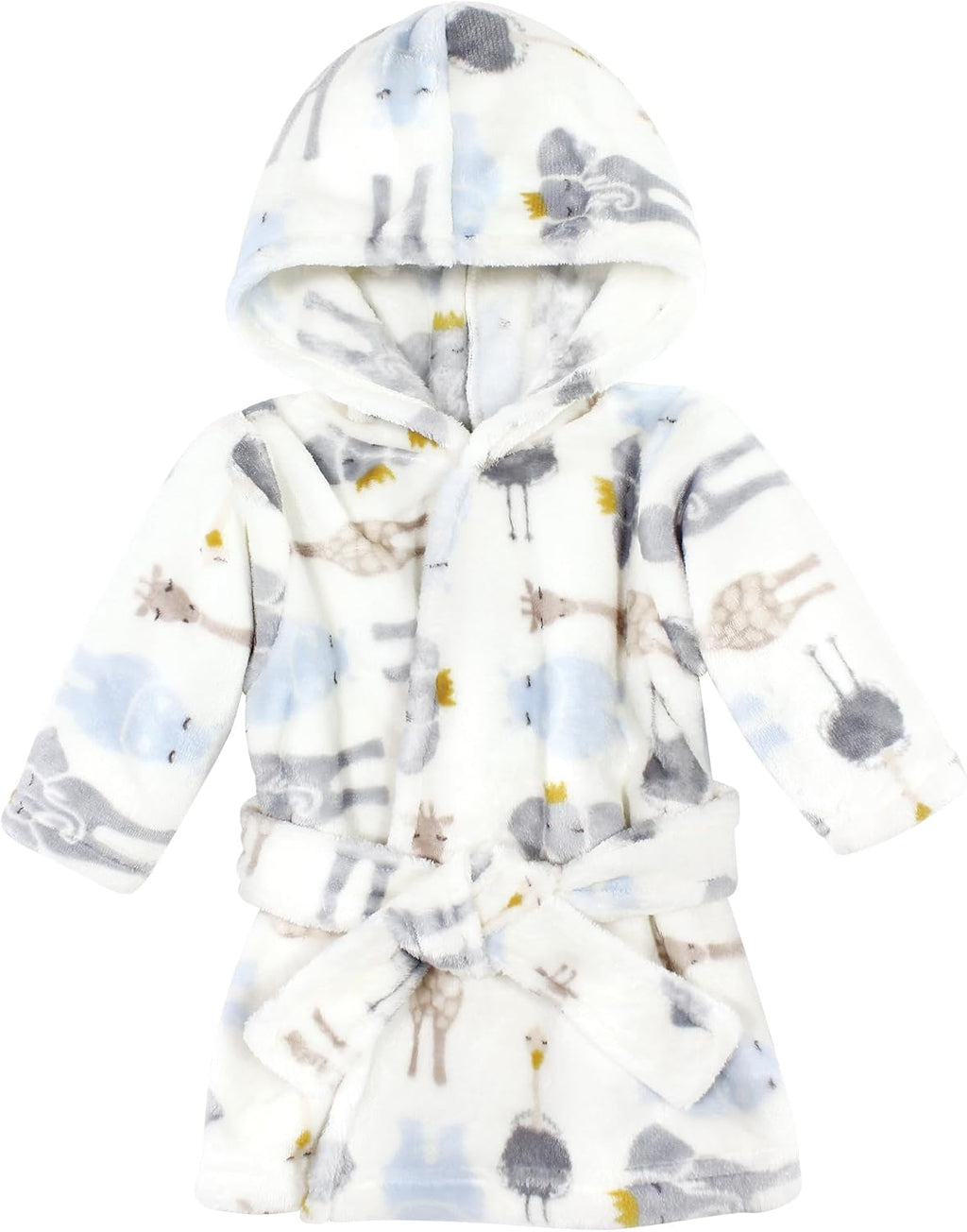 Hudson Baby Unisex Baby Plush Animal Face Bathrobe