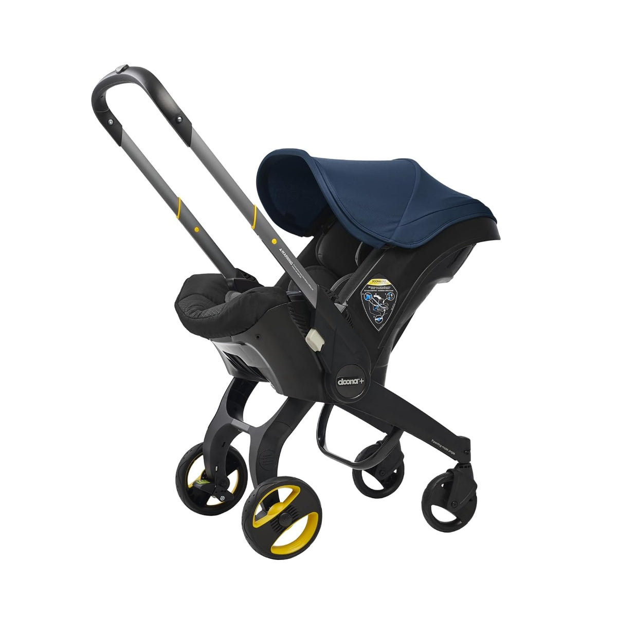 Doona Car Seat & Stroller, Nitro Black - All-in-One Travel System