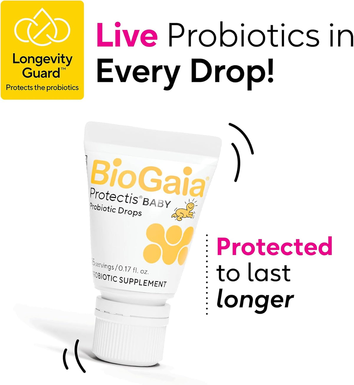 BioGaia Baby Probiotic Drops | Colic & Gas Relief | Safe for Newborns