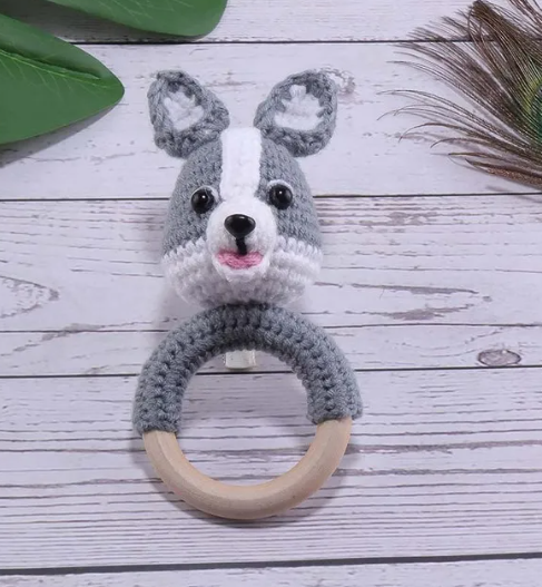 Handwoven Baby Rattle Bracelet