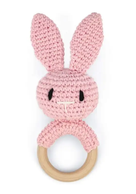 Handwoven Baby Rattle Bracelet