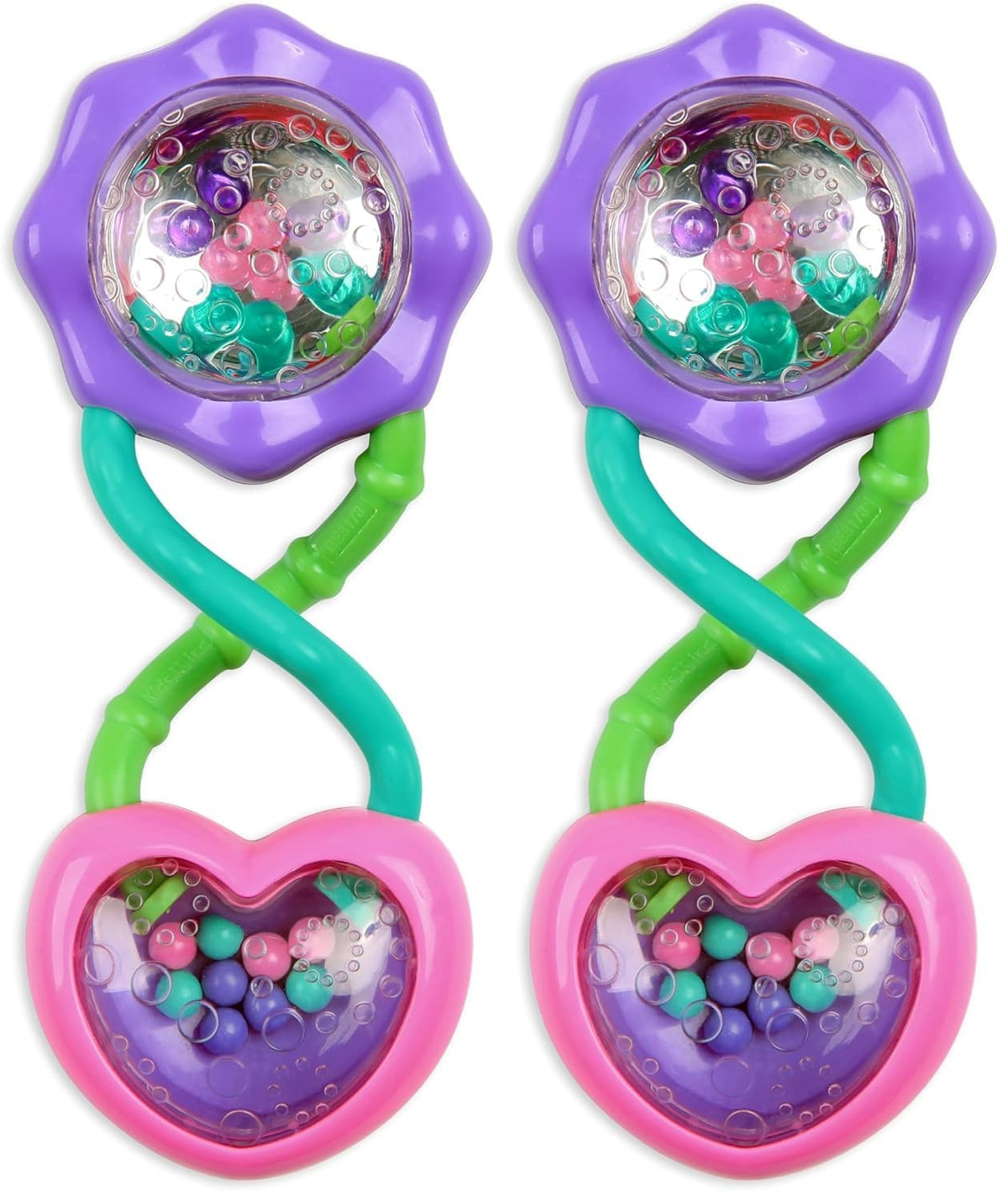 Bright Starts Oball Shaker Rattle Toy, Ages Newborn Plus