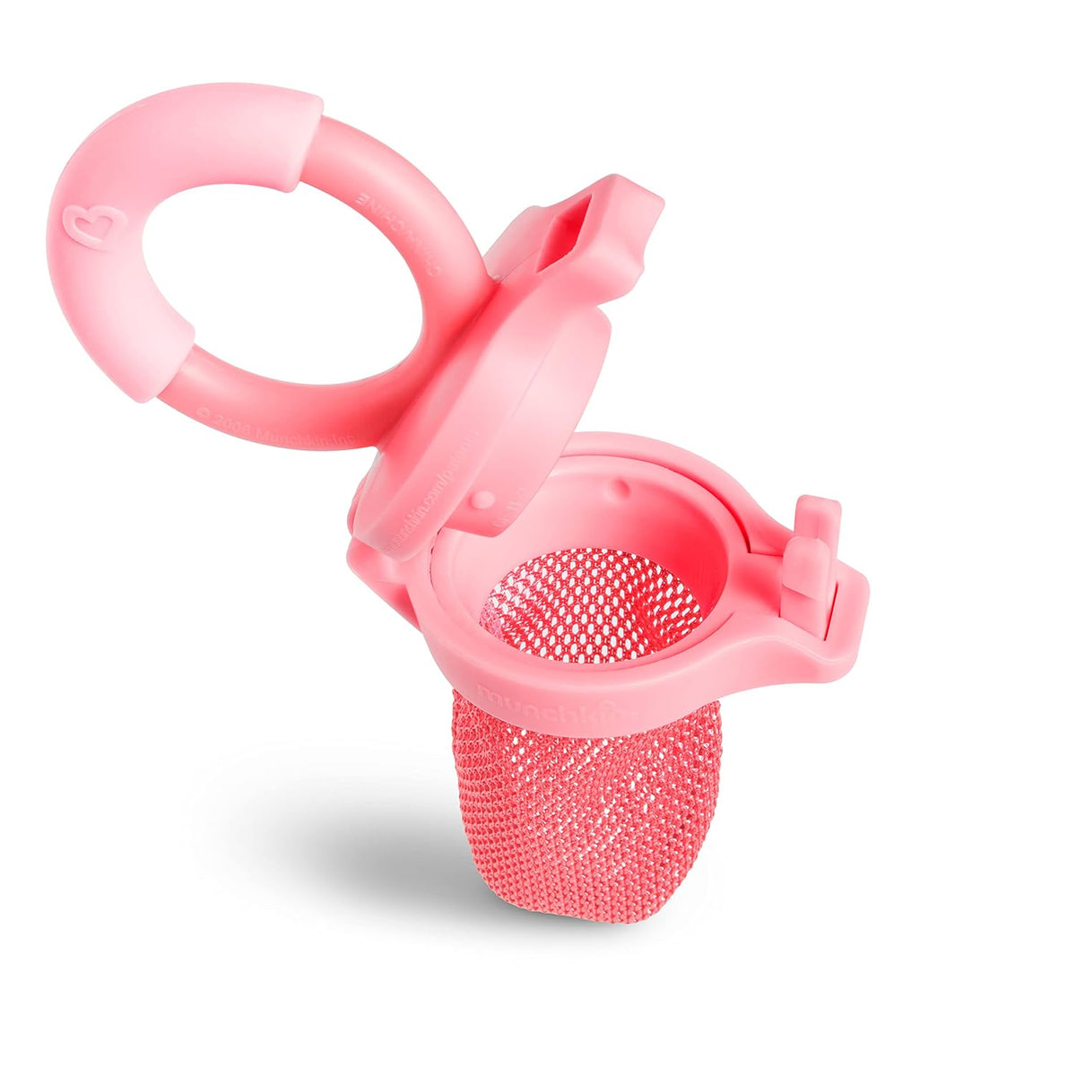 Munchkin Baby Feeder, 2 Pack, Coral/Purple