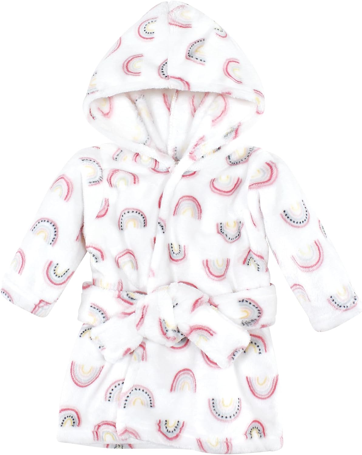 Hudson Baby Unisex Baby Plush Animal Face Bathrobe
