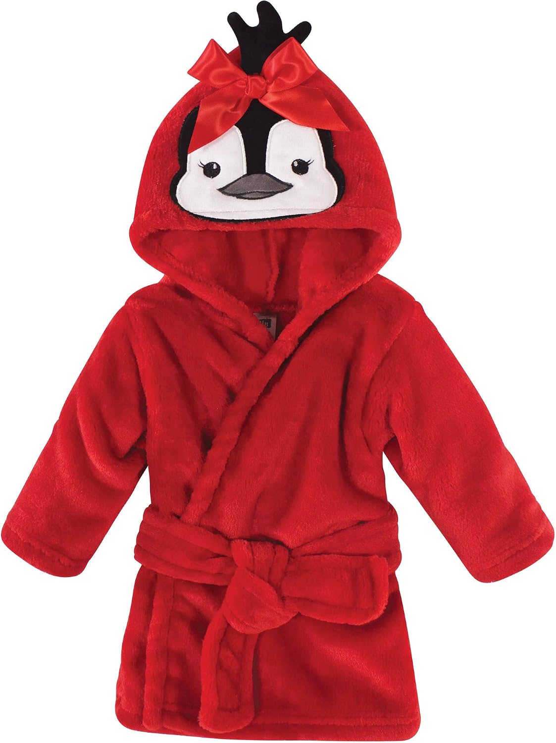 Hudson Baby Unisex Baby Plush Animal Face Bathrobe