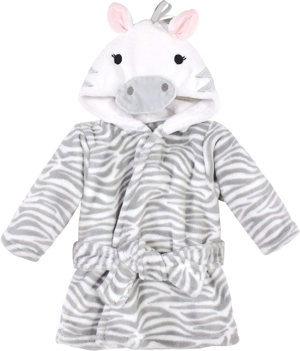 Hudson Baby Unisex Baby Plush Animal Face Bathrobe