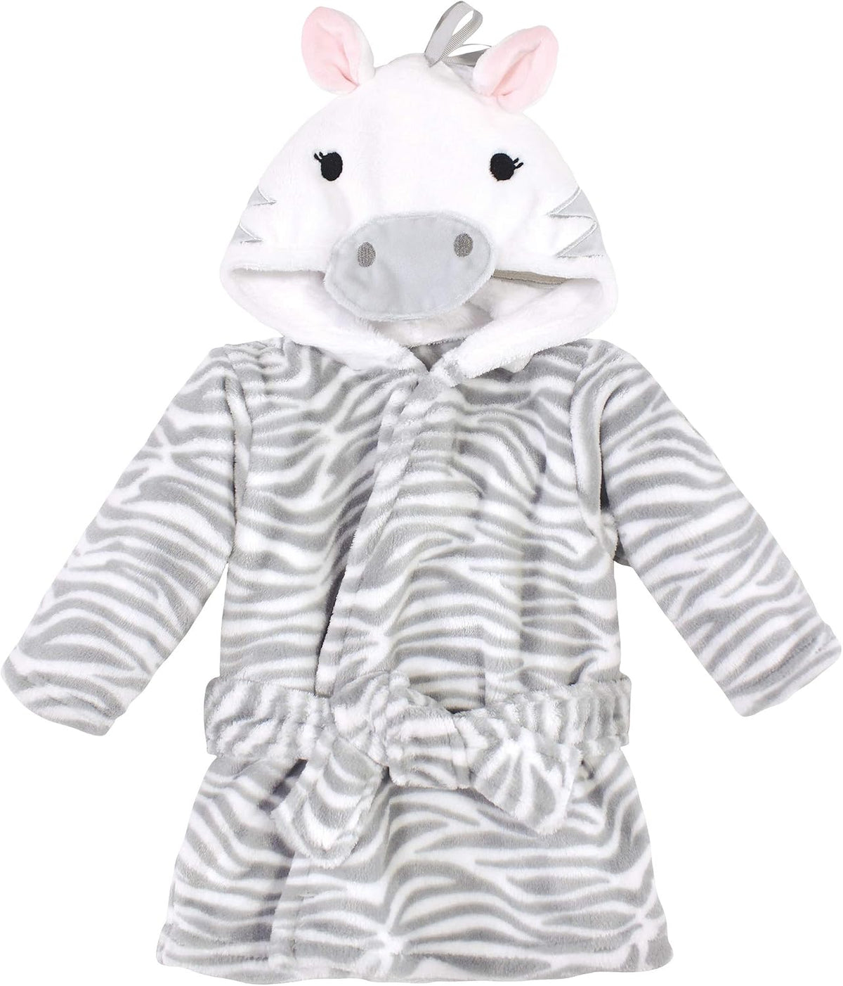 Hudson Baby Unisex Baby Plush Animal Face Bathrobe