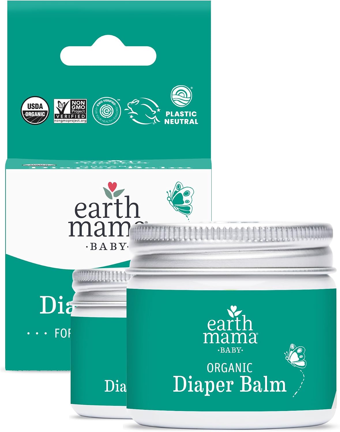 Earth Mama - Organic Diaper Balm - 4 fl oz