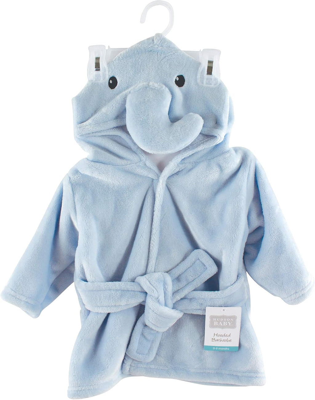 Hudson Baby Unisex Baby Plush Animal Face Bathrobe