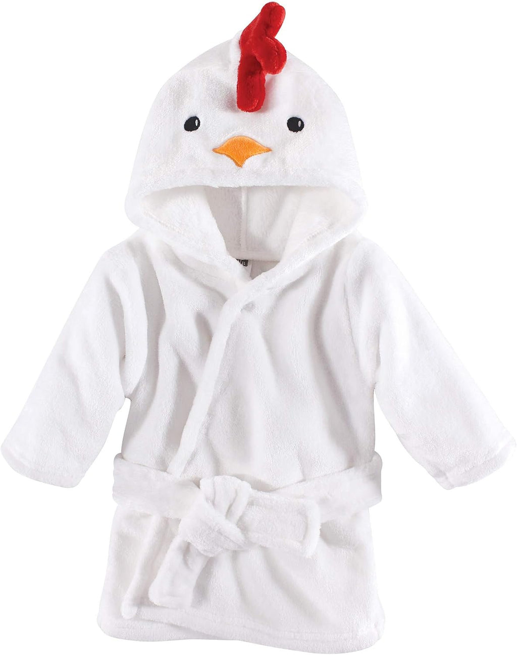 Hudson Baby Unisex Baby Plush Animal Face Bathrobe