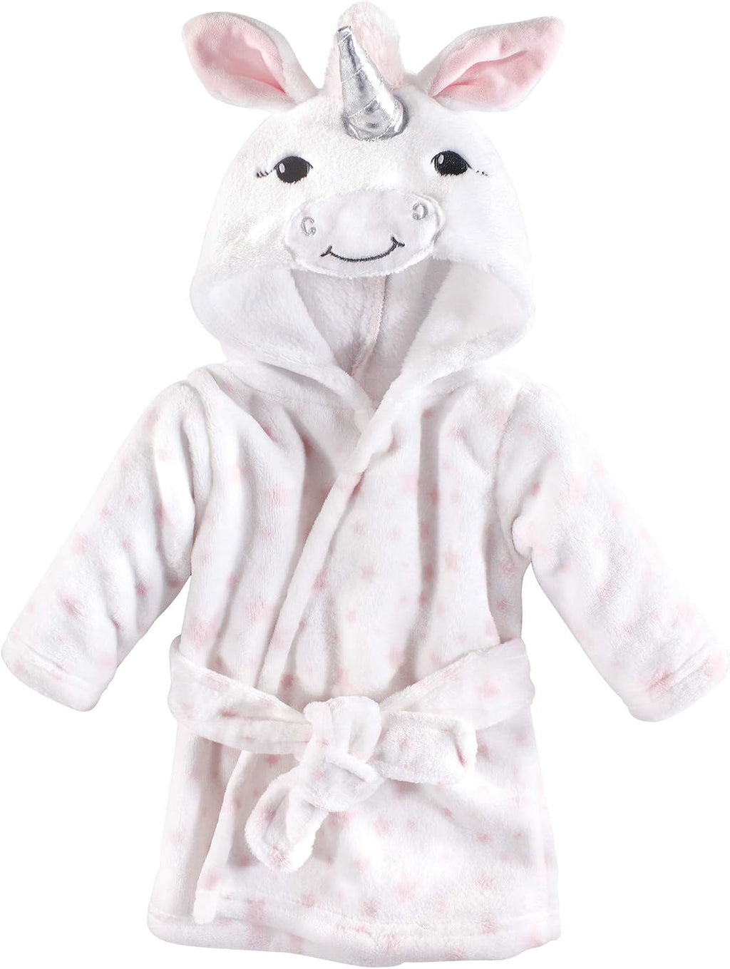 Hudson Baby Unisex Baby Plush Animal Face Bathrobe