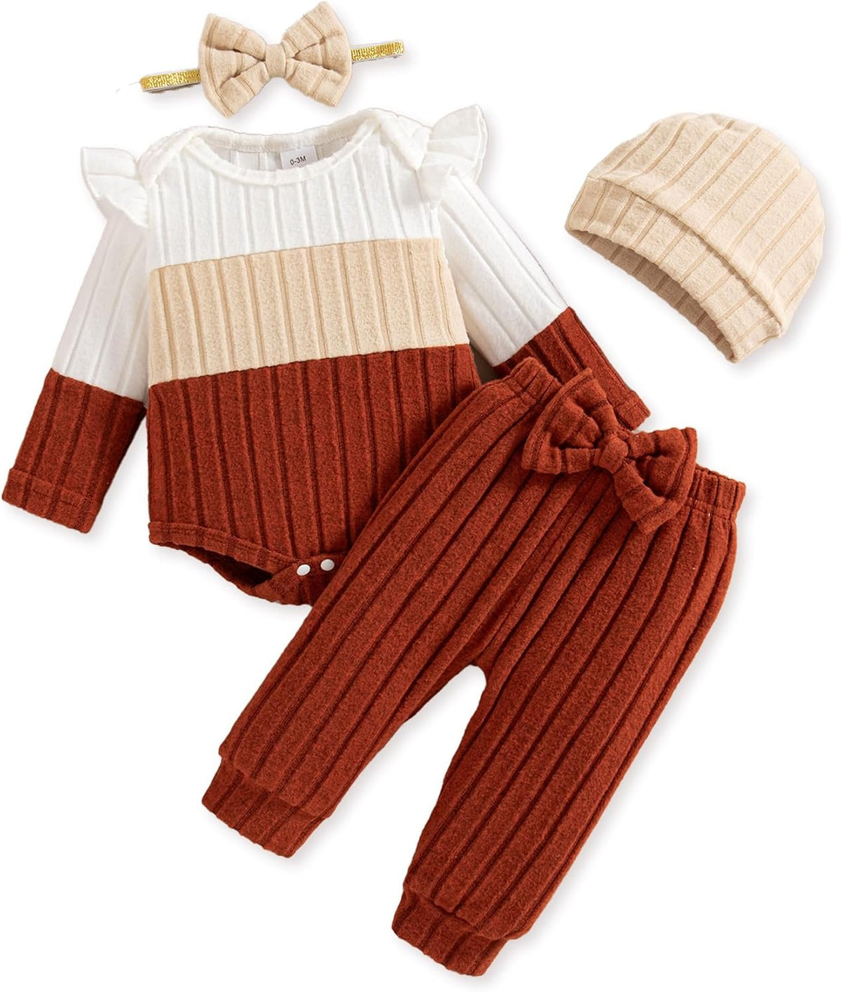 Mioglrie Newborn Baby Girl Clothes Infant Fall Winter Outfits for Girls