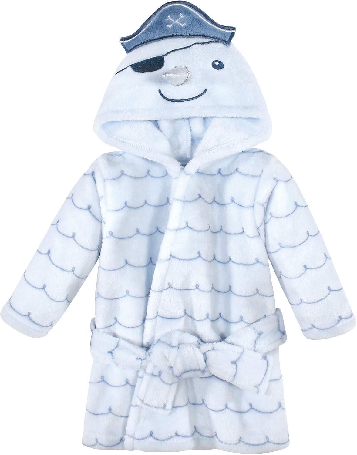 Hudson Baby Unisex Baby Plush Animal Face Bathrobe