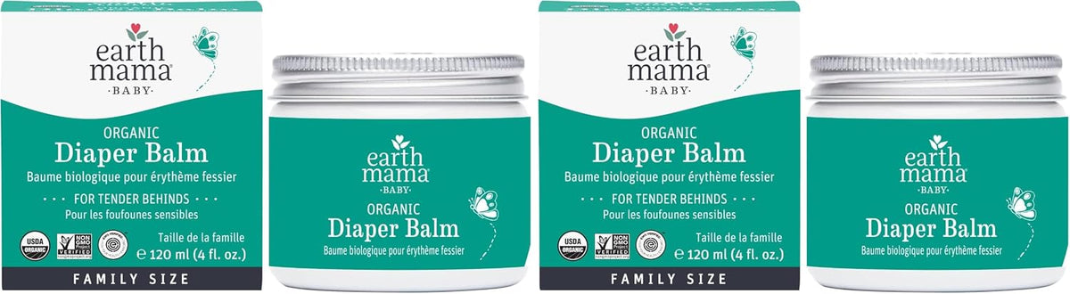 Earth Mama - Organic Diaper Balm - 4 fl oz