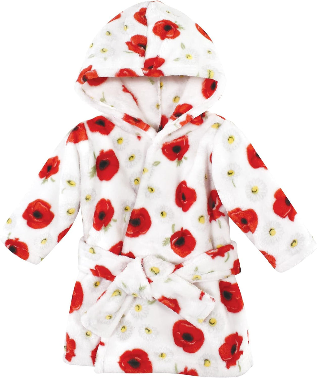 Hudson Baby Unisex Baby Plush Animal Face Bathrobe