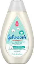 Johnson's Baby Comfort Touch Newborn Baby Wash & Shampoo, 13.6 fl oz