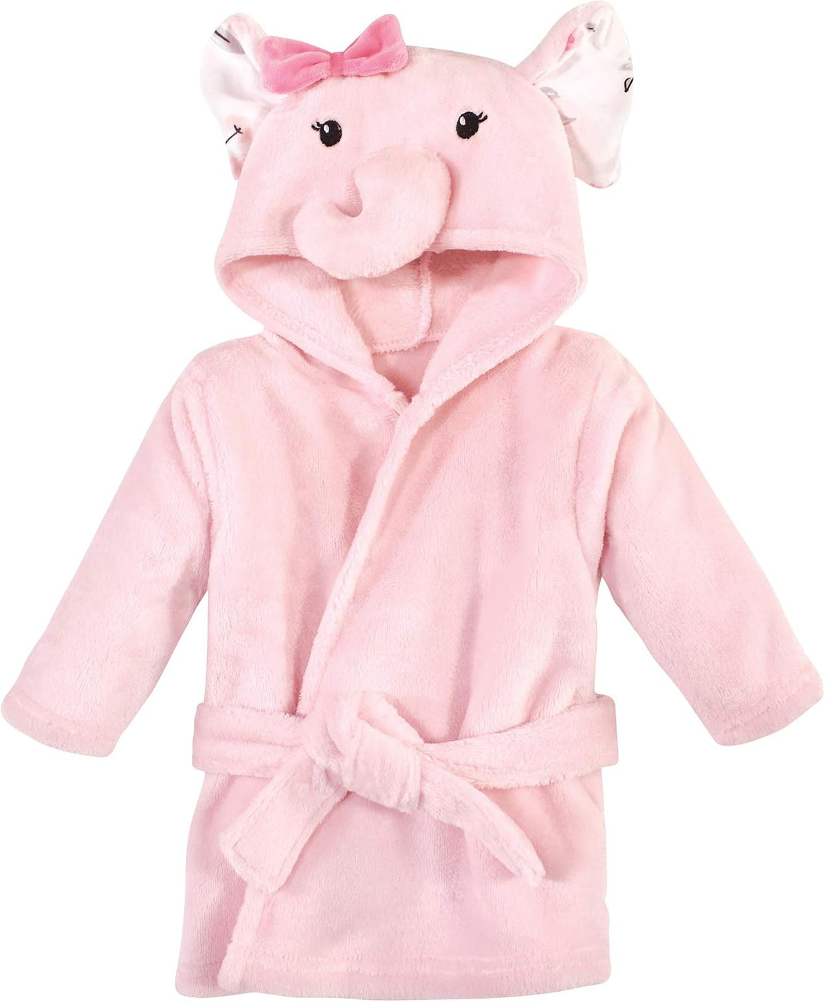Hudson Baby Unisex Baby Plush Animal Face Bathrobe