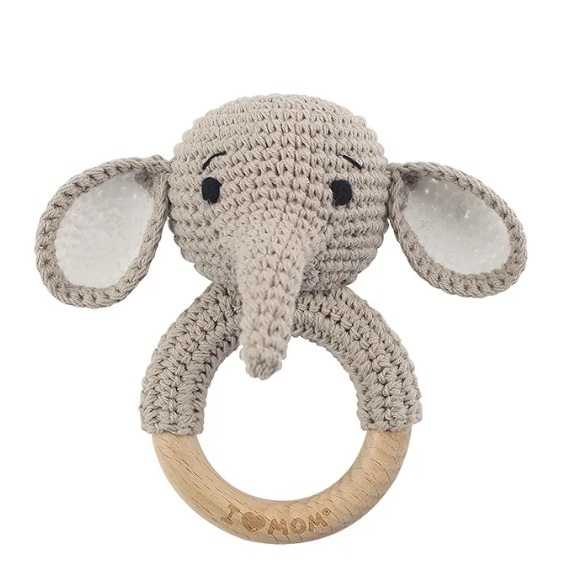 Handwoven Baby Rattle Bracelet