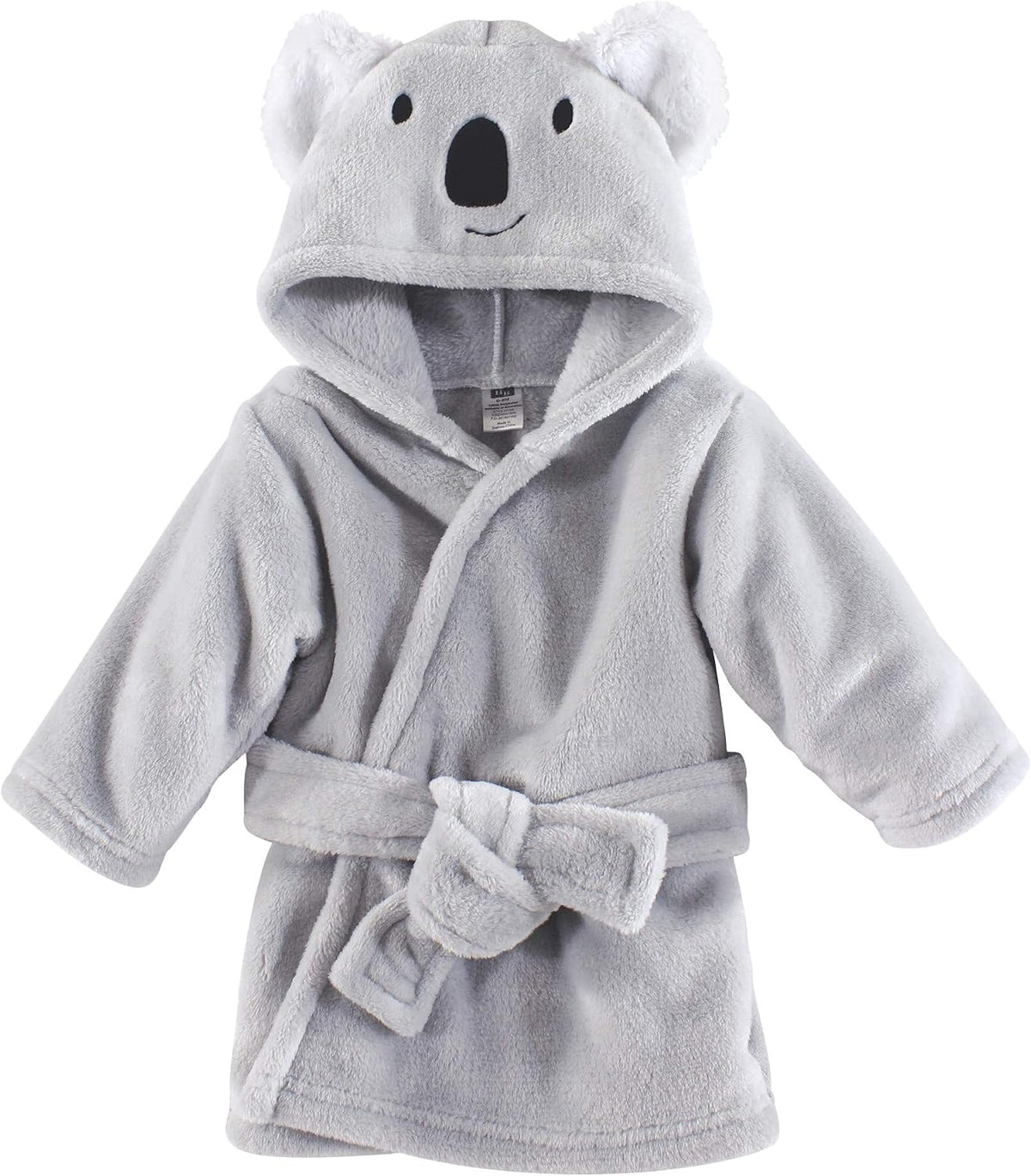 Hudson Baby Unisex Baby Plush Animal Face Bathrobe