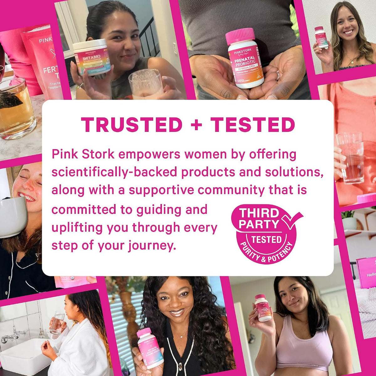 Pink Stork Postpartum Mood Support, 30-Day Supply