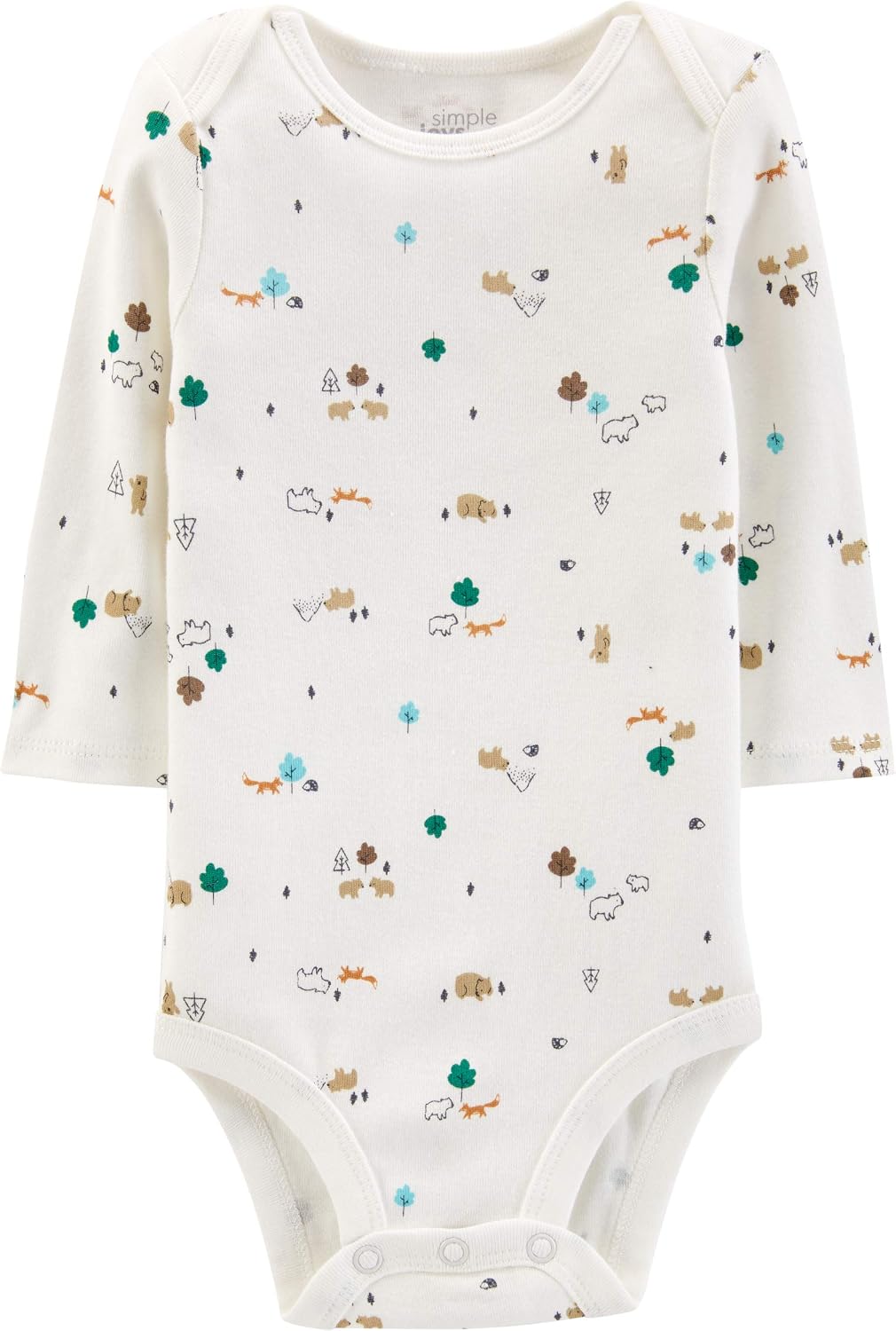 Simple Joys by Carter's Baby Boys Long-Sleeve Bodysuit Pack of 5Bodysuit