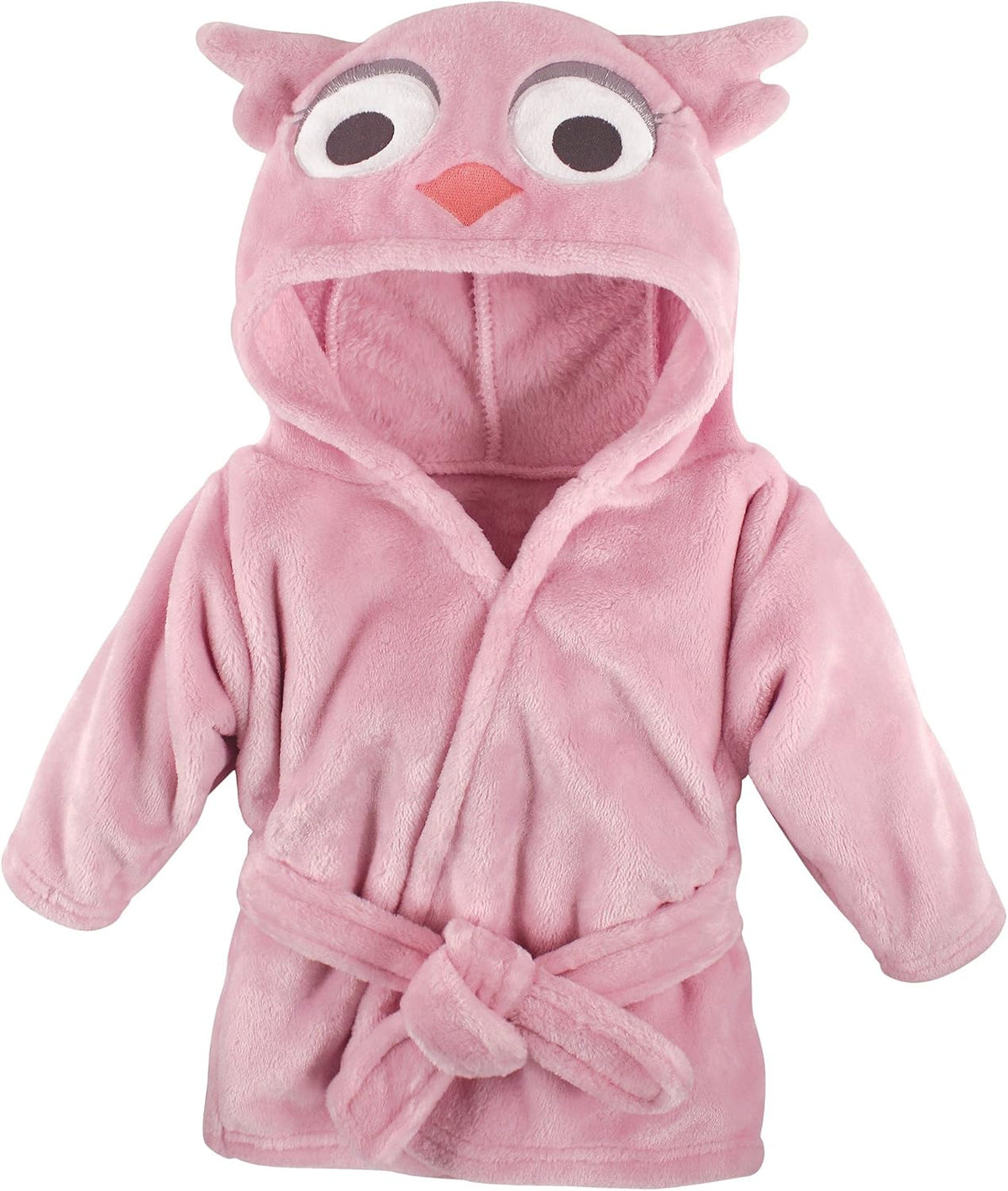Hudson Baby Unisex Baby Plush Animal Face Bathrobe