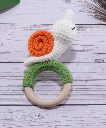 Handwoven Baby Rattle Bracelet
