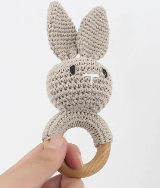 Handwoven Baby Rattle Bracelet