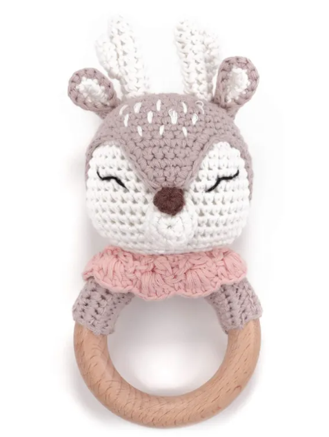Handwoven Baby Rattle Bracelet